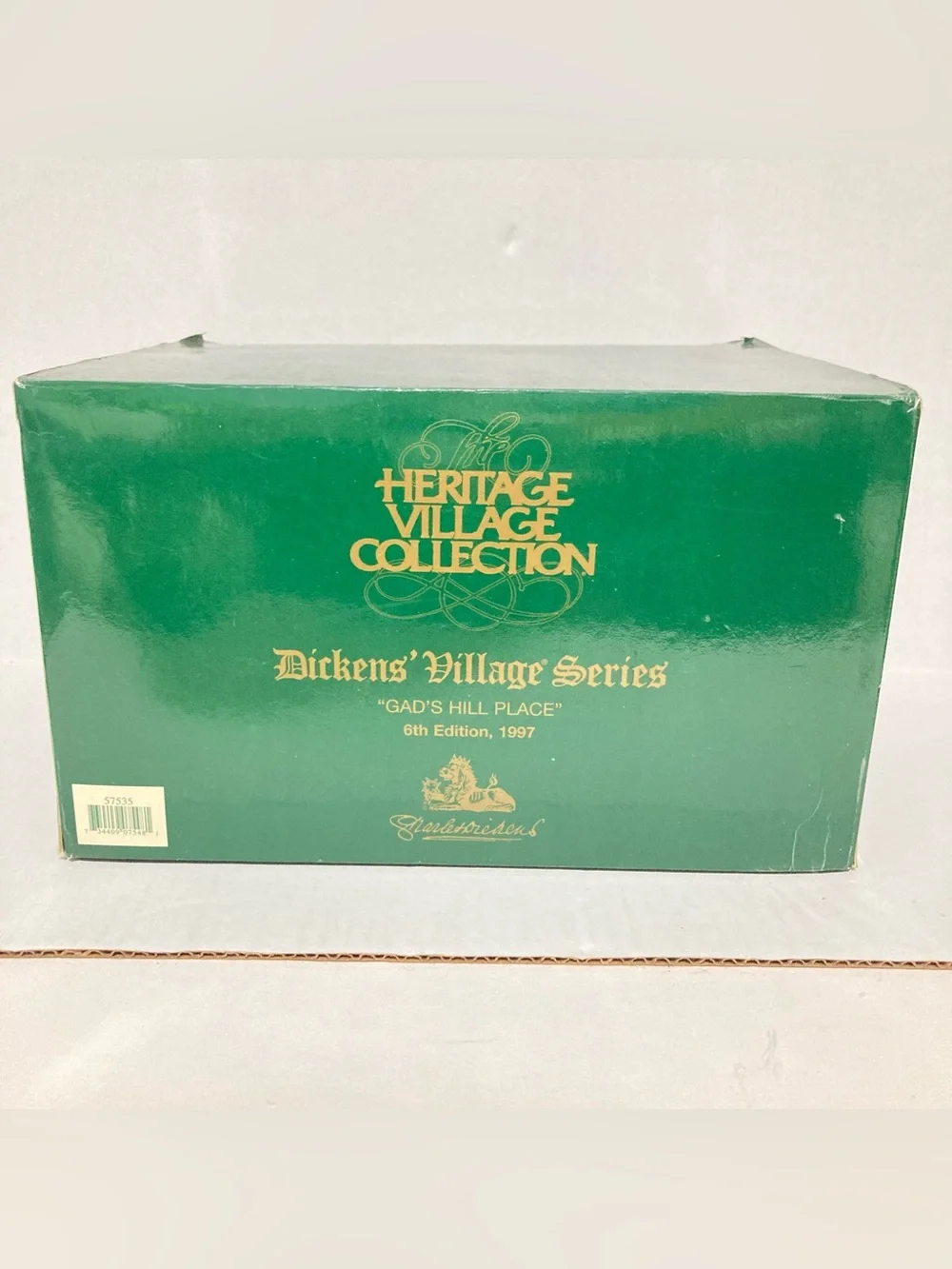 Dickens Village Vintage 1997 Gad’s Hill Place